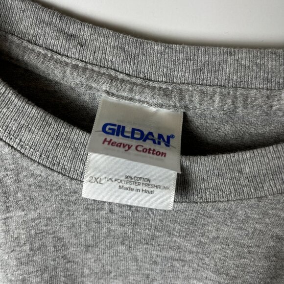 Pillsbury Doe Boy Poke Me and Die T Shirt Vintage Y2K Adult Gray 2XL XXL Solid - Picture 11 of 12